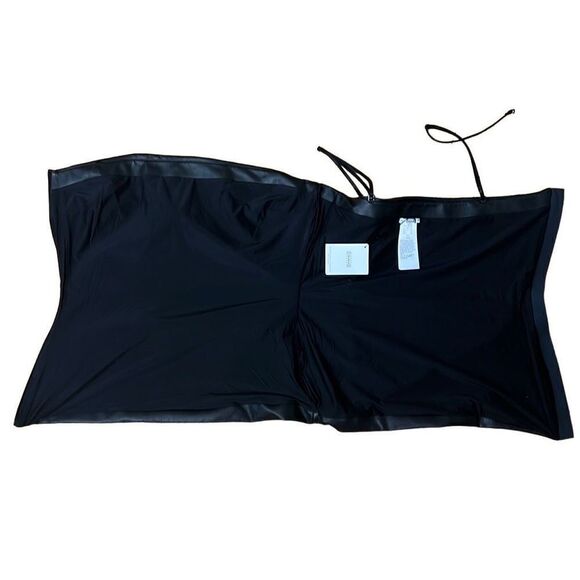 NWT Wolford Edie Corsage Tube Top Faux Leather - Picture 11 of 16